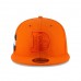 Men's Denver Broncos New Era Orange 2018 NFL Sideline Color Rush Official 9FIFTY Snapback Adjustable Hat 3062752